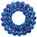 Christmas Wreath in Blue with 82 Christmas Balls 45cm - Little and Giant Explorers vidaXL