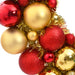 Christmas Wreath in Red and Gold 45cm - Little and Giant Explorers vidaXL