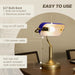 Table lamp with features highlighted on a neutral background