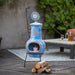 Clay Fireplace 'Colima' in Sea Blue and Red - Little and Giant Explorers RedFire