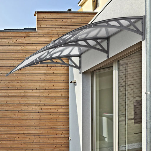 Door Canopy Awning (196 x 75cm) - Little and Giant Explorers Outsunny