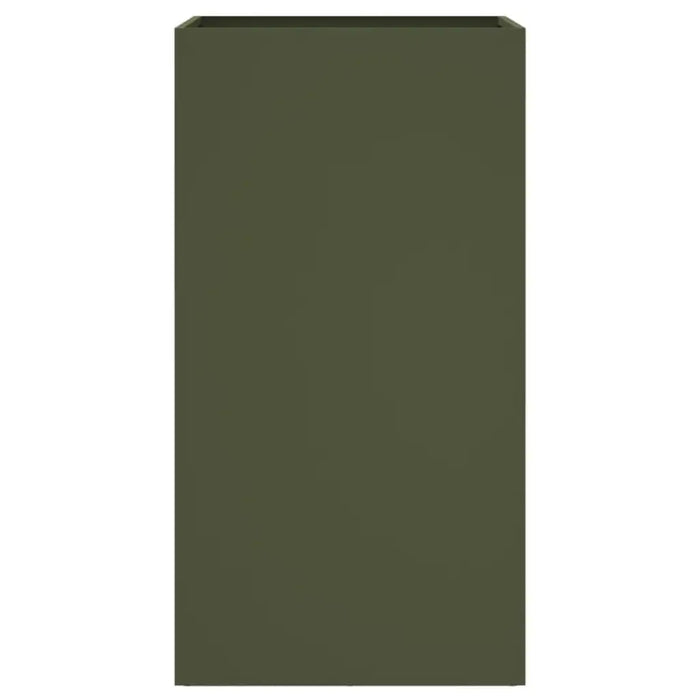 Planter in Olive Green (42 x 38 x 75cm) - Little and Giant Explorers vidaXL