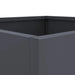 2 Planters in Anthracite (49 x 47 x 46cm) - Little and Giant Explorers vidaXL
