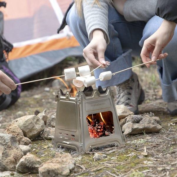 Collapsible Steel Camping Stove - Little and Giant Explorers InnovaGoods