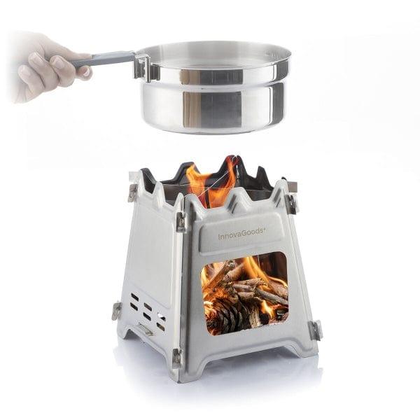 Collapsible Steel Camping Stove - Little and Giant Explorers InnovaGoods