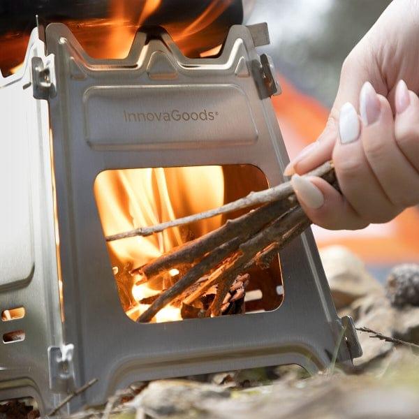 Collapsible Steel Camping Stove - Little and Giant Explorers InnovaGoods