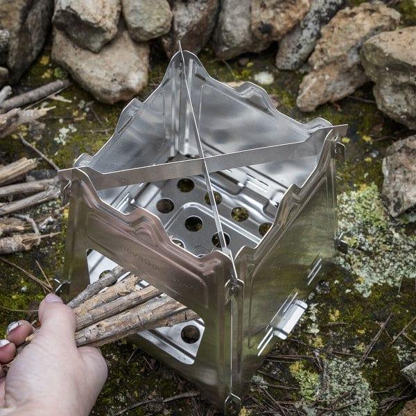 Collapsible Steel Camping Stove - Little and Giant Explorers InnovaGoods