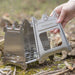 Collapsible Steel Camping Stove - Little and Giant Explorers InnovaGoods