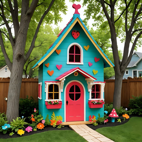 AI image of a kids Playhouse - Little and Giant Explorers