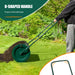 Composter Spreader Green | Professional Garden Tool with U-Shaped Handle - Little and Giant Explorers Costway