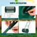 Composter Spreader Green | Professional Garden Tool with U-Shaped Handle - Little and Giant Explorers Costway