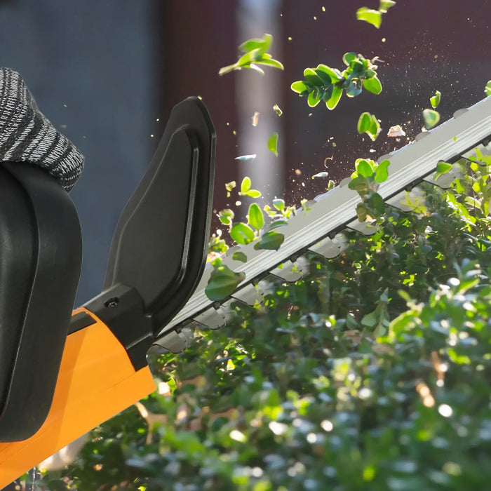 Cordless Hedge Trimmer | High Power Motor with 51cm Double-Sided Cutter - Little and Giant Explorers Outsunny