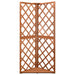 Corner Trellis in Solid Fir Wood (50 x 50 x 145cm) - Little and Giant Explorers vidaXL