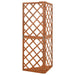 Corner Trellis in Solid Fir Wood (50 x 50 x 145cm) - Little and Giant Explorers vidaXL