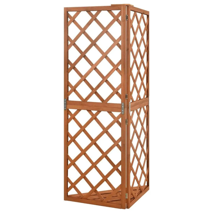 Corner Trellis in Solid Fir Wood (50 x 50 x 145cm) - Little and Giant Explorers vidaXL