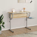 Craft Desk in Sonoma Oak and Grey - Little and Giant Explorers vidaXL