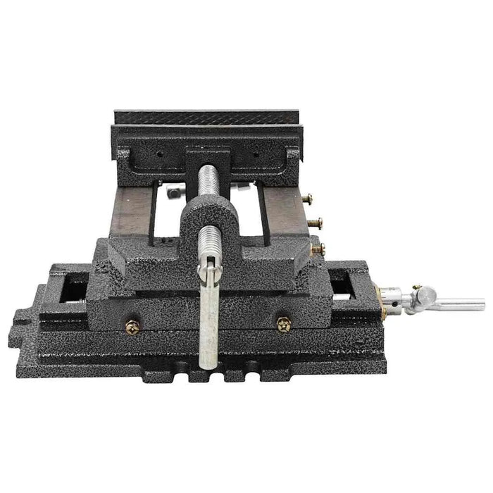 Cross Slide Vice – 145 mm Jaw Width | Cast Iron Milling and Drilling Clamp VIDAXL - Little and Giant Explorers vidaXL