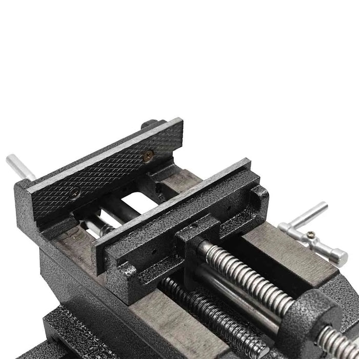 Cross Slide Vice – 145 mm Jaw Width | Cast Iron Milling and Drilling Clamp VIDAXL - Little and Giant Explorers vidaXL