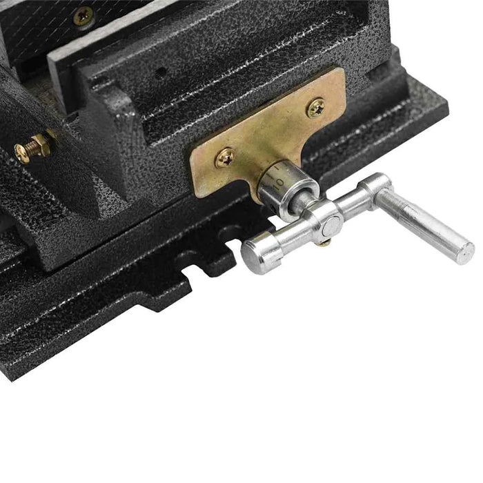Cross Slide Vice – 145 mm Jaw Width | Cast Iron Milling and Drilling Clamp VIDAXL - Little and Giant Explorers vidaXL