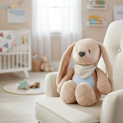 Sleepy Bunny | Cuddly Nightlight in Beige - Little and Giant Explorers Nattou