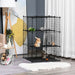 Customisable Small Animal Cage | Modular Habitat - Rabbits, Guinea Pigs and Chinchillas PAWHUT - Little and Giant Explorers PawHut