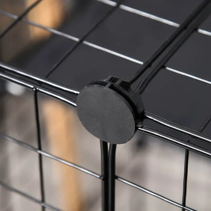 Customisable Small Animal Cage | Modular Habitat - Rabbits, Guinea Pigs and Chinchillas PAWHUT - Little and Giant Explorers PawHut