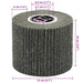 3 Sanding Rollers | 600 Grit Synthetic Fibre - Little and Giant Explorers vidaXL