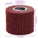 3 Sanding Rollers | 80 Grit Synthetic Fibre - Little and Giant Explorers vidaXL