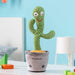 Dancing, Talking, Plush Cactus with Music and Multi-Colour LED Lights - Little and Giant Explorers InnovaGoods