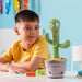 Dancing, Talking, Plush Cactus with Music and Multi-Colour LED Lights - Little and Giant Explorers InnovaGoods