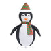 Decorative Christmas Snow Penguin Figure with LED Lights 120cm - Little and Giant Explorers vidaXL