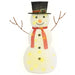 Decorative Christmas Snowman Figure with LED Lights 90cm - Little and Giant Explorers vidaXL