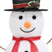 Decorative Christmas Snowman Figure with LED Lights 90cm - Little and Giant Explorers vidaXL