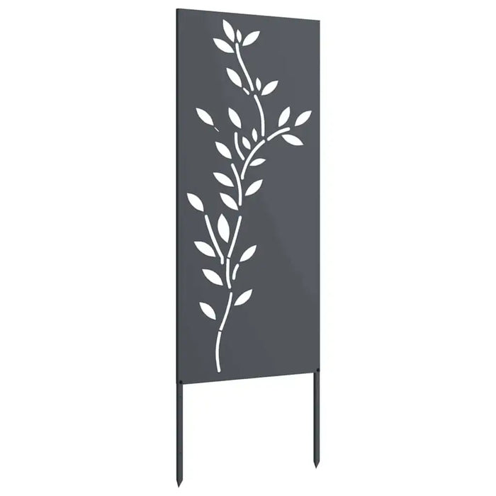 Decorative Garden Privacy Screen – Anthracite | 140cm Height - Modern Matte Finish VIDAXL - Little and Giant Explorers vidaXL