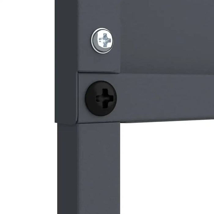 Decorative Garden Privacy Screen – Anthracite | 140cm Height - Modern Matte Finish VIDAXL - Little and Giant Explorers vidaXL