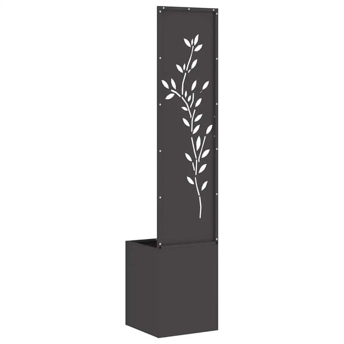 Decorative Garden Privacy Screen – Black | 140cm Height - Modern Matte Finish VIDAXL - Little and Giant Explorers vidaXL