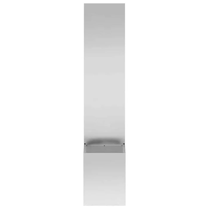 Decorative Garden Privacy Screen – Silver | 140cm Height - Modern Matte Finish VIDAXL - Little and Giant Explorers vidaXL