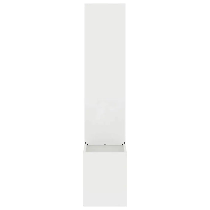 Decorative Garden Privacy Screen – White | 140cm Height - Modern Matte Finish VIDAXL - Little and Giant Explorers vidaXL