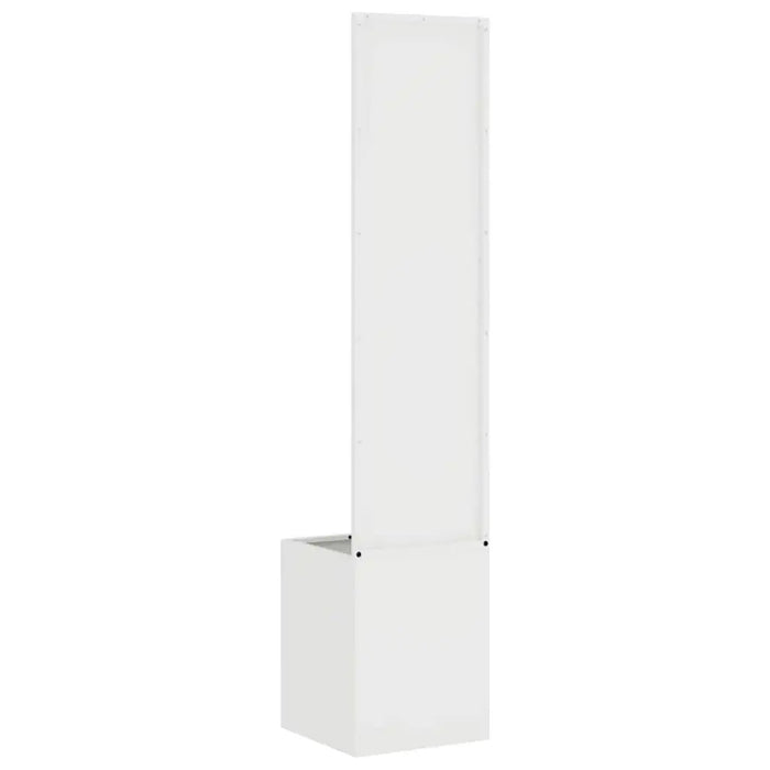 Decorative Garden Privacy Screen – White | 140cm Height - Modern Matte Finish VIDAXL - Little and Giant Explorers vidaXL