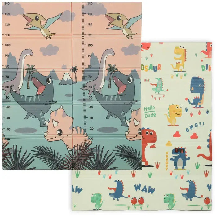 Dinosaur Baby Play Mat – Reversible Design | Foldable 2.57㎡ Coverage AIYAPLAY - Little and Giant Explorers AIYAPLAY