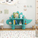 Kids Bookshelf Dinosaur Shape | Storage and Organisation with Child-Friendly Design - Little and Giant Explorers Costway