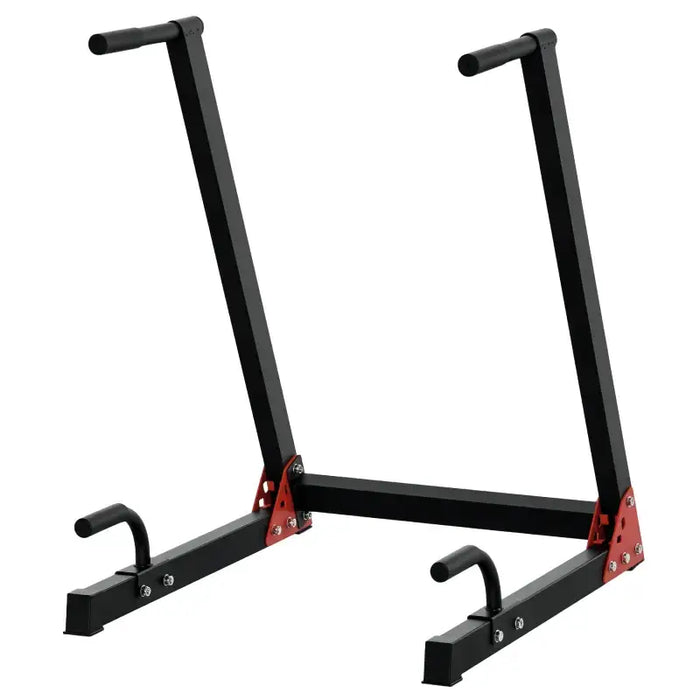 Dip Station – Steel Frame | Push-Up and Triceps Bar - 120kg Capacity HOMCOM - Little and Giant Explorers HOMCOM