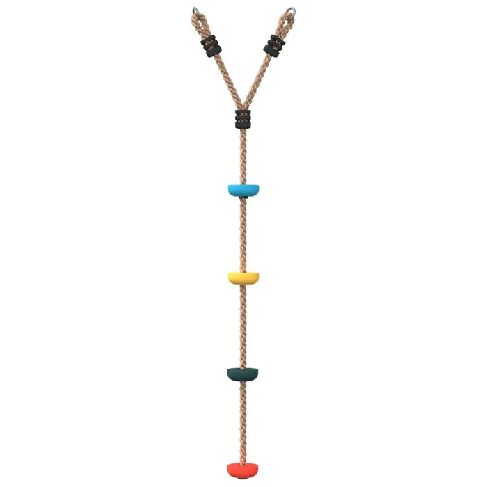 Disc Rope Swing for Kids with 4 Treads - Little and Giant Explorers vidaXL