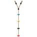 Disc Rope Swing for Kids with 4 Treads - Little and Giant Explorers vidaXL