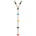 Disc Rope Swing for Kids with 4 Treads - Little and Giant Explorers vidaXL