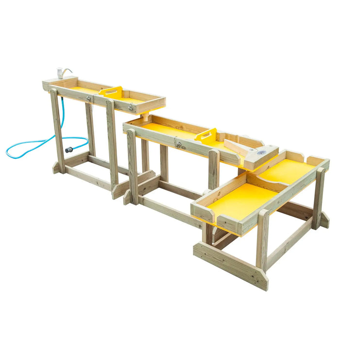 Discovery Water Play Set | Multi-Level Wooden Structure - Little and Giant Explorers Classic World