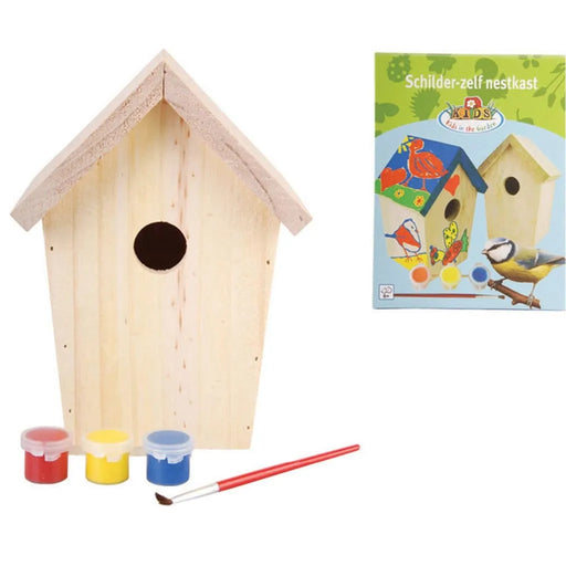 DIY Nesting Box with Paint - Little and Giant Explorers Esschert Design