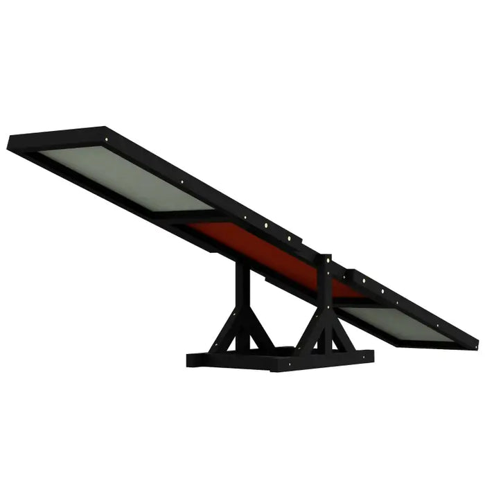 Dog Agility Seesaw – Fir Wood | Outdoor Exercise Equipment for Dogs up to 30kg PAWHUT - Little and Giant Explorers PawHut