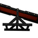 Dog Agility Seesaw – Fir Wood | Outdoor Exercise Equipment for Dogs up to 30kg PAWHUT - Little and Giant Explorers PawHut