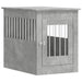 Dog Crate Furniture in Concrete Grey and Engineered Wood (55 x 80 x 68cm) - Little and Giant Explorers vidaXL